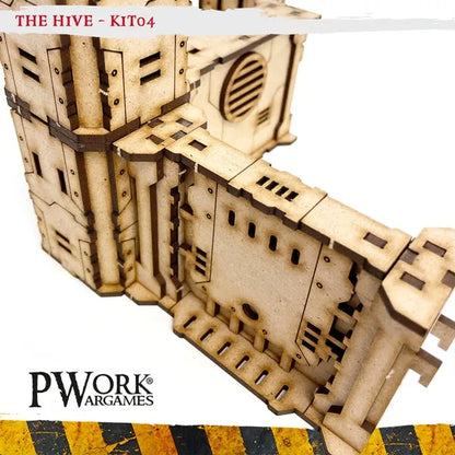 MDF Terrain The Hive 04-PWork Wargames-Radaddel