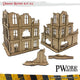MDF Terrain Urban Ruins 02-PWork Wargames-Radaddel