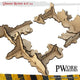MDF Terrain Urban Ruins 04-PWork Wargames-Radaddel