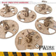 MDF Terrain Objective Markers & Radar Towers-PWork Wargames-Radaddel