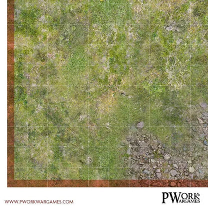 RPG Rewritable Combat Map Forest 24X24"-PWork Wargames-Radaddel