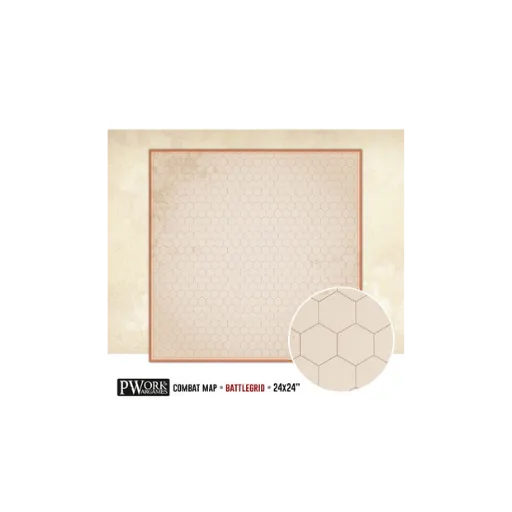 RPG Rewritable Hexagon Battlegrid 36x48"-PWork Wargames-Radaddel