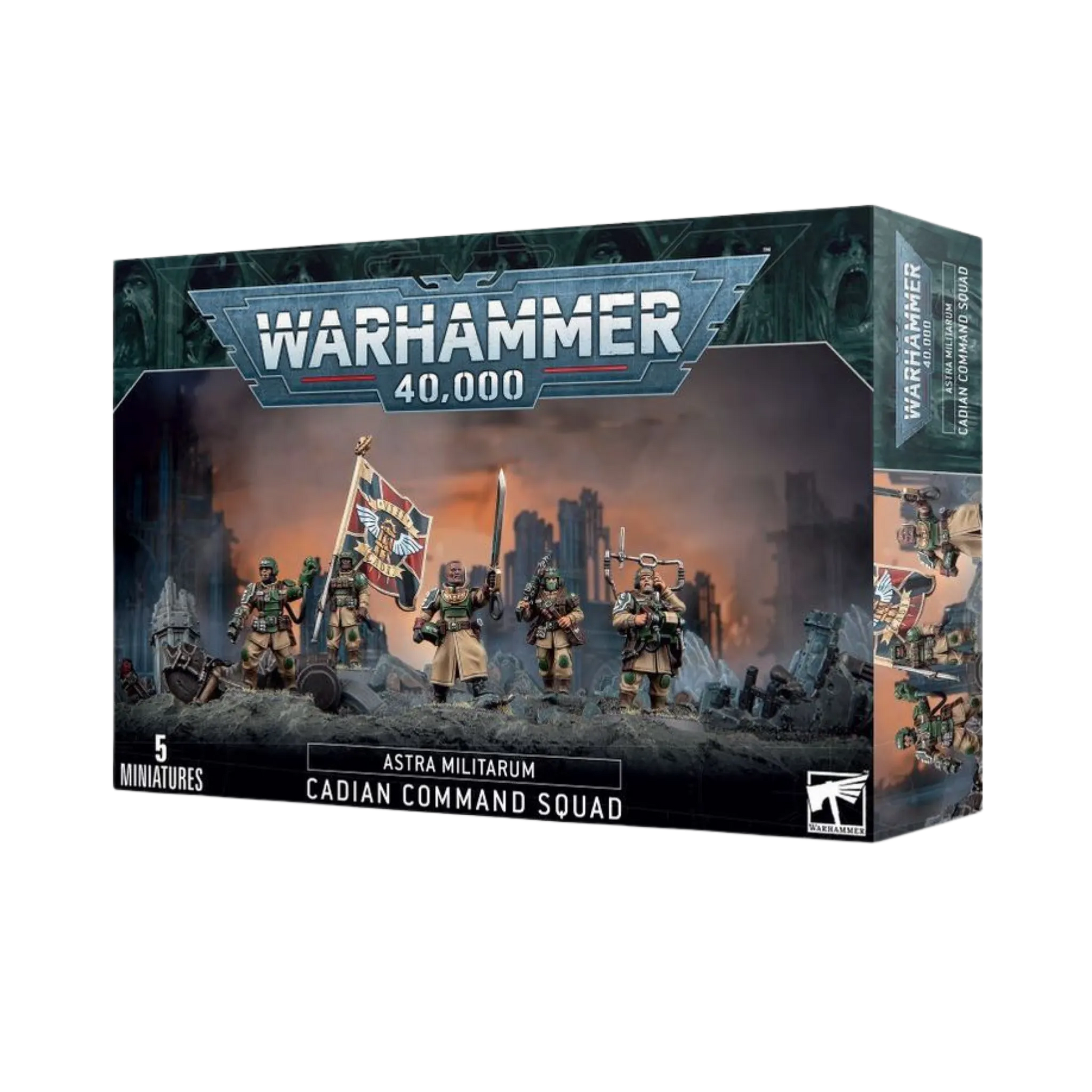 Astra Militarum: Cadian Command Squad-Games Workshop-Radaddel