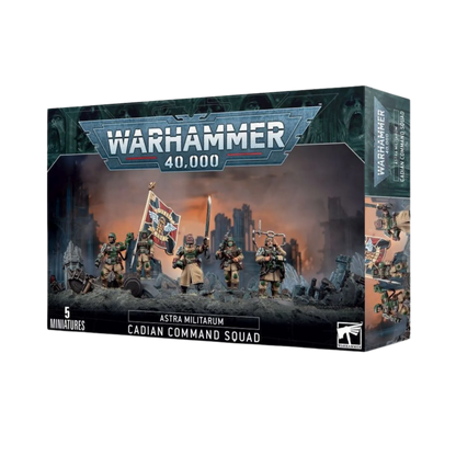 Astra Militarum: Cadian Command Squad-Games Workshop-Radaddel