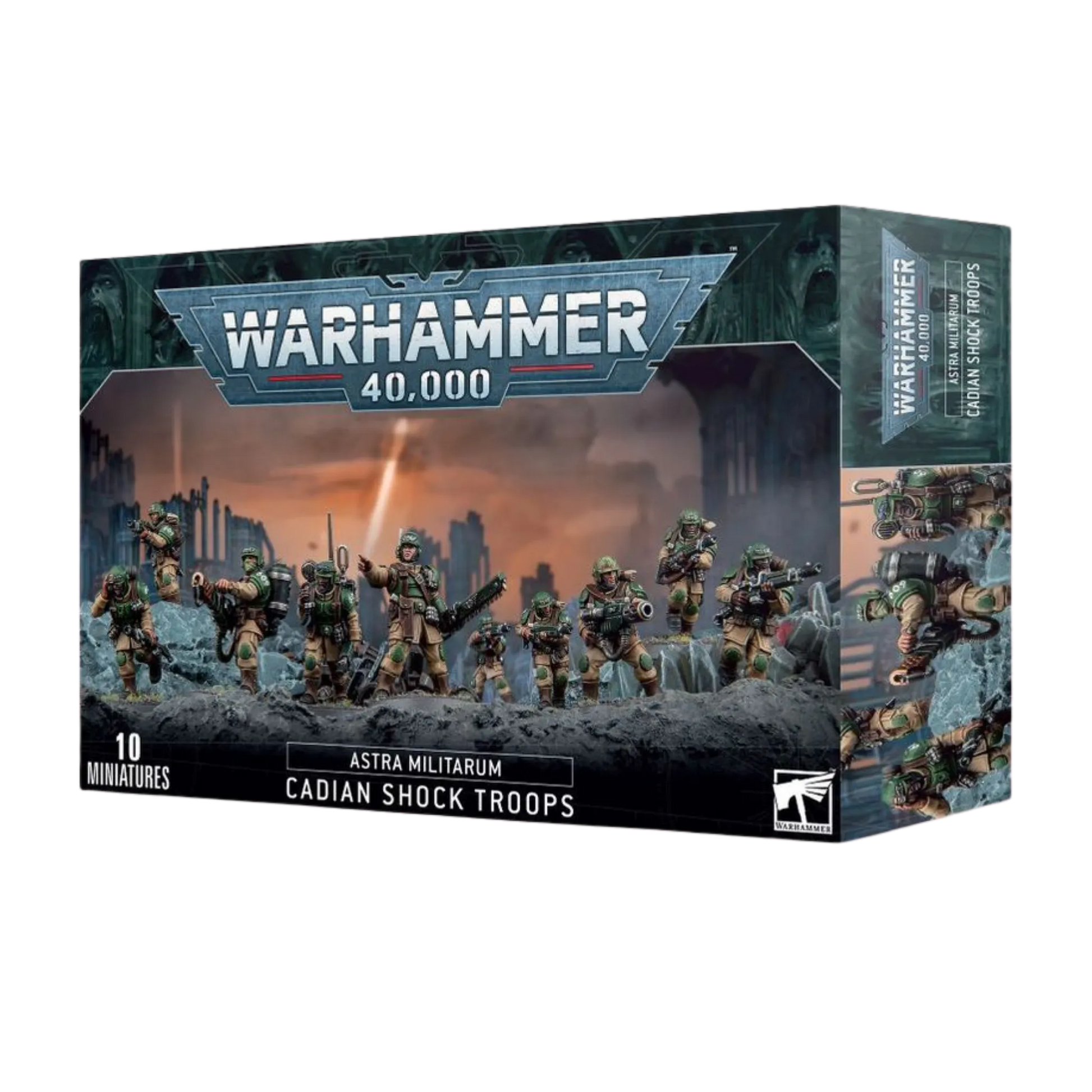 Astra Militarum: Cadian Shock Troops-Games Workshop-Radaddel
