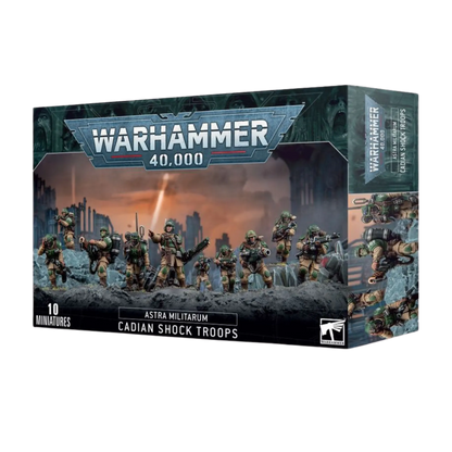 Astra Militarum: Cadian Shock Troops-Games Workshop-Radaddel