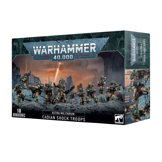 Astra Militarum: Cadian Shock Troops-Games Workshop-Radaddel