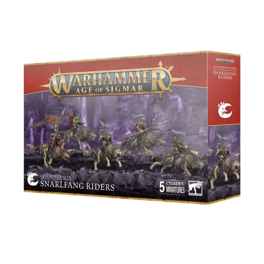 Gloomspite Gitz: Snarlfang Riders-Games Workshop-Radaddel
