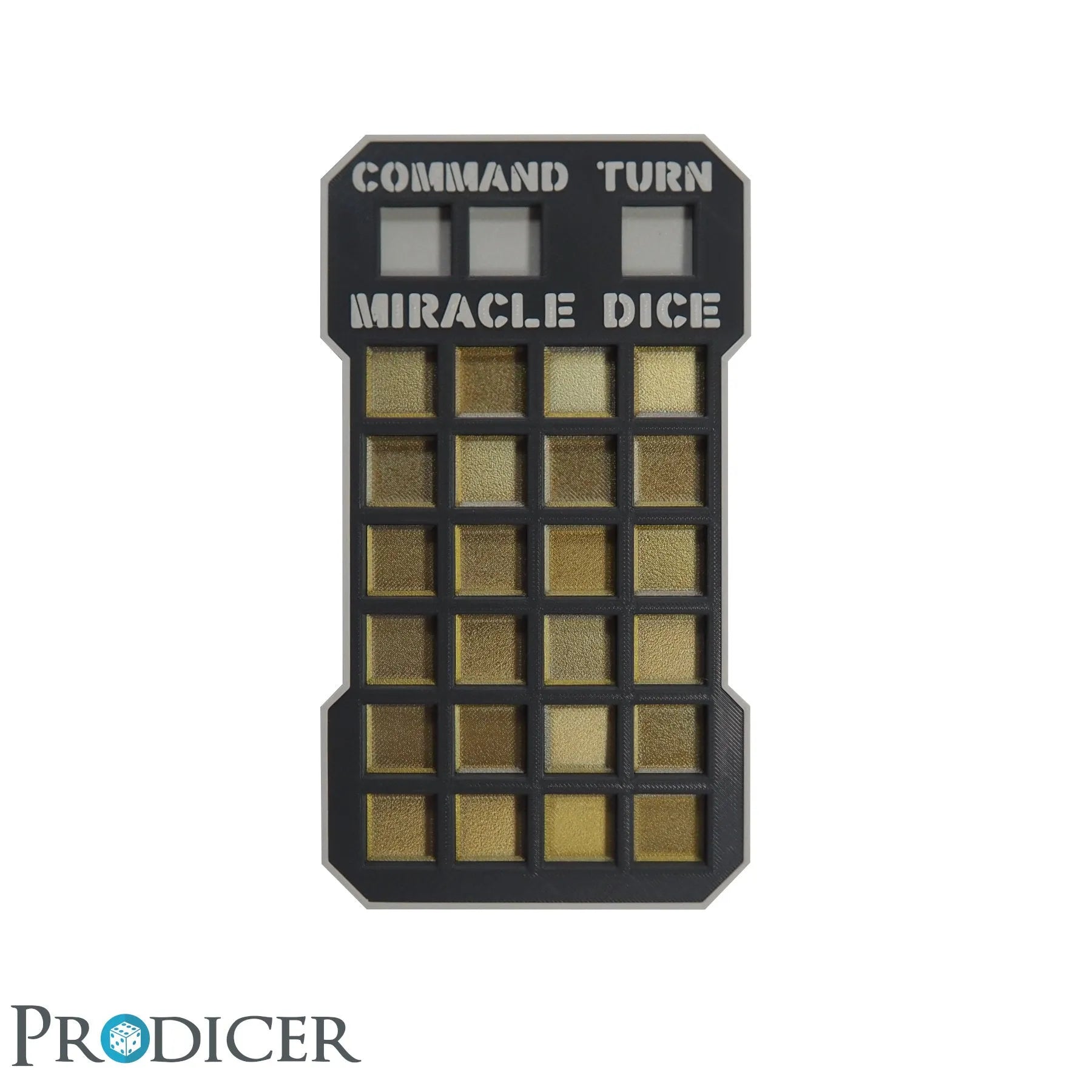 Sci-Fi Miracle Dice Pro Dashboard | Gold-Silber-ProDicer-Radaddel