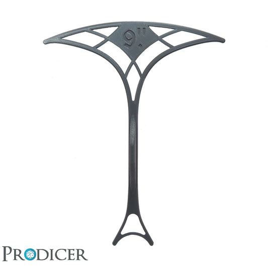9 inch Deepstrike Pro Template | 40mm-ProDicer-Radaddel
