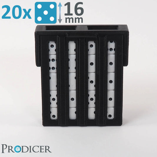 Dice Pro Keeper - 16mm | Schwarz-ProDicer-Radaddel