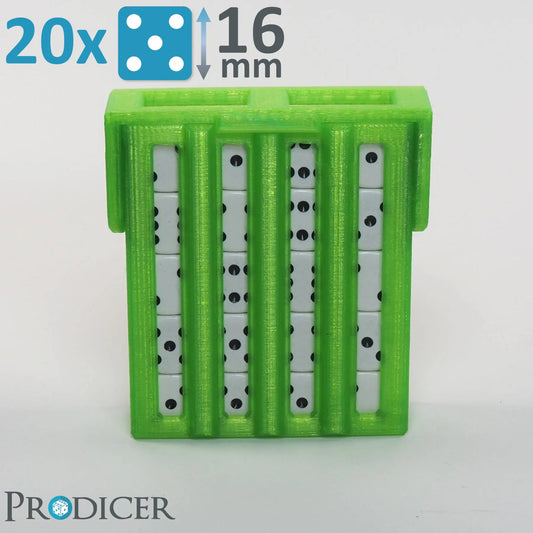 Dice Pro Keeper - 16mm | Neon-Grün-ProDicer-Radaddel