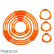 Base Squad Marker | 28mm(20x) Neon Orange-ProDicer-Radaddel