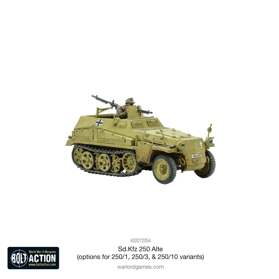 Sd.Kfz.250 (Alte) Half-Track (Options for 250/1, 250/3, 250/10)-Warlord Games-Radaddel