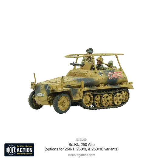 Sd.Kfz.250 (Alte) Half-Track (Options for 250/1, 250/3, 250/10)-Warlord Games-Radaddel