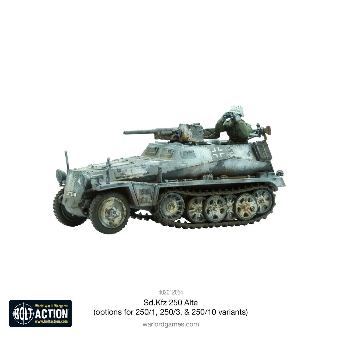 Sd.Kfz.250 (Alte) Half-Track (Options for 250/1, 250/3, 250/10)-Warlord Games-Radaddel