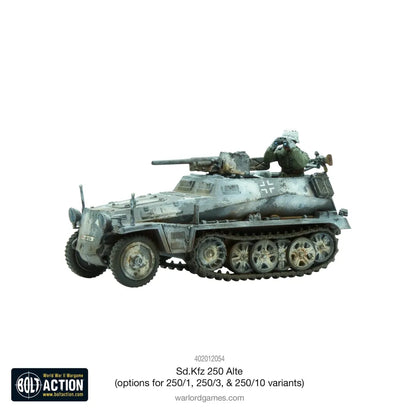 Sd.Kfz.250 (Alte) Half-Track (Options for 250/1, 250/3, 250/10)-Warlord Games-Radaddel