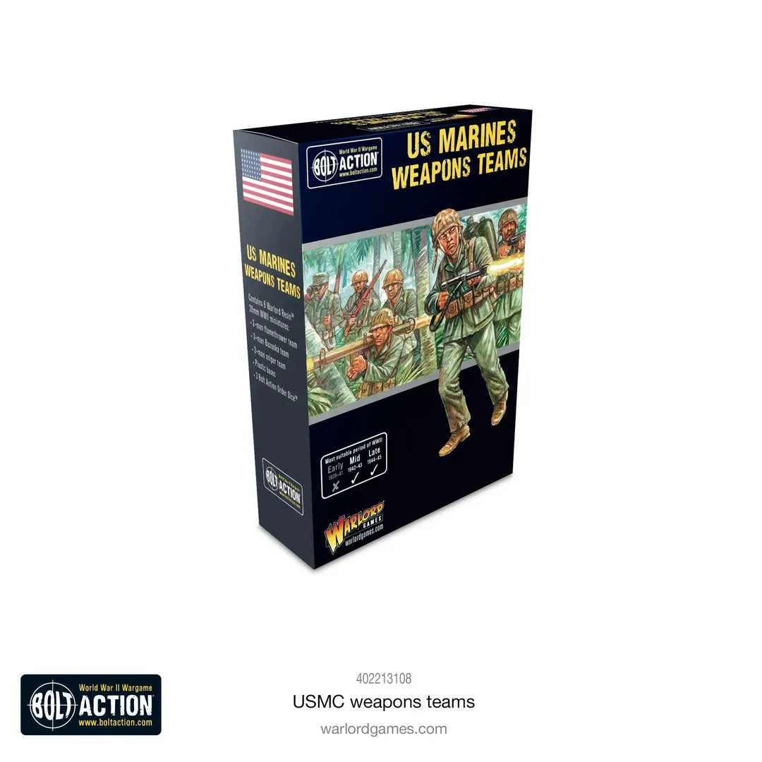 USMC Weapons Teams-Warlord Games-Radaddel