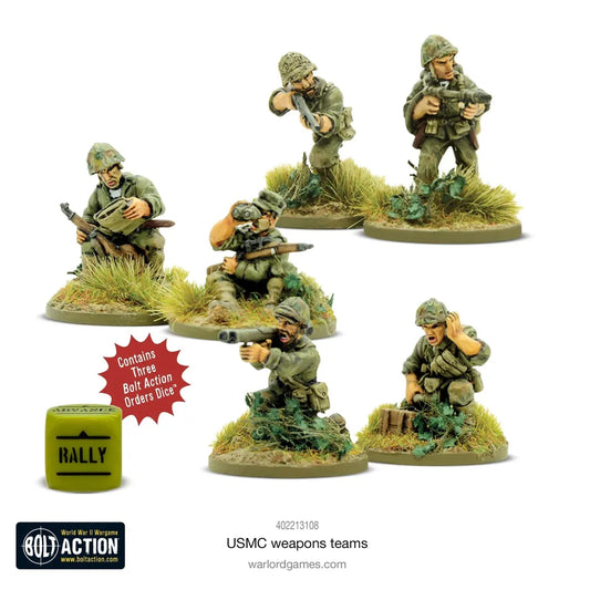 USMC Weapons Teams-Warlord Games-Radaddel