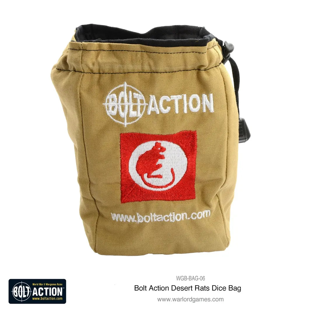 Bolt Action Desert Rat (British 8th Army) Dice Bag-Warlord Games-Radaddel