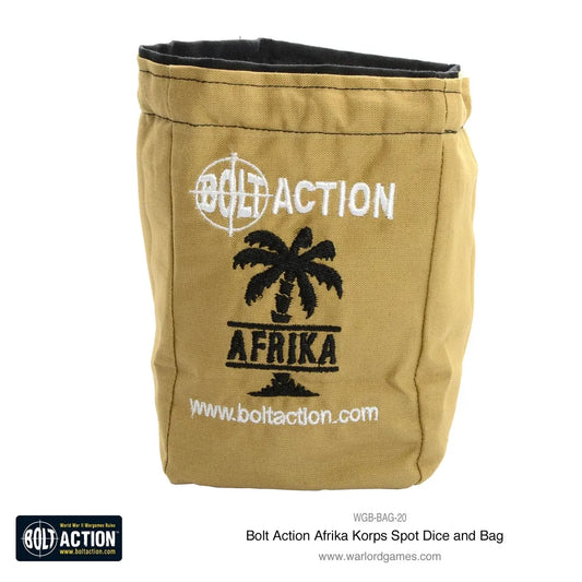 Bolt Action Afrika Korps Dice Bag-Warlord Games-Radaddel