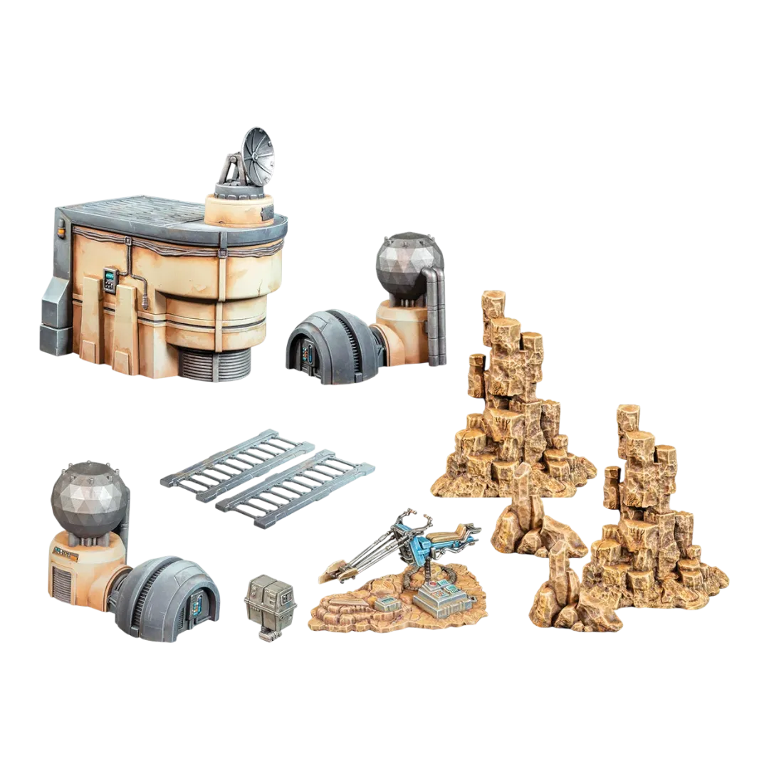 Star Wars Shatterpoint: Take Cover Terrain Pack-Atomic Mass Games-Radaddel