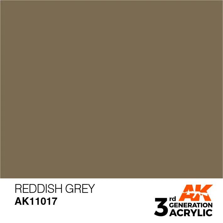 AK 3GEN Reddish Grey 17ml-AK-Interactive-Radaddel