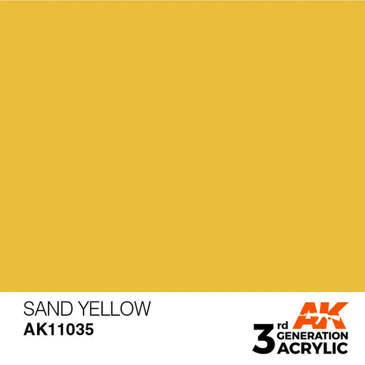 AK 3GEN Sand Yellow 17ml-AK-Interactive-Radaddel