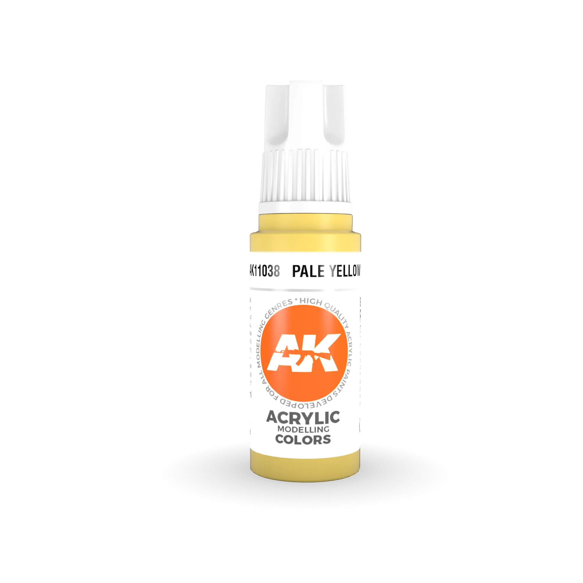 AK 3GEN Pale Yellow 17ml-AK-Interactive-Radaddel