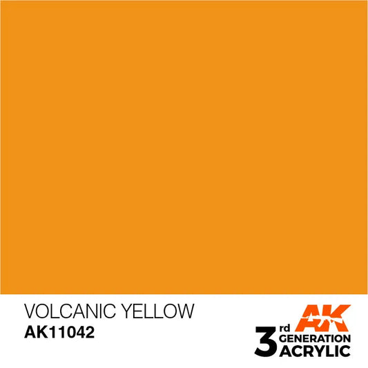 AK 3GEN Volcanic Yellow 17ml-AK-Interactive-Radaddel