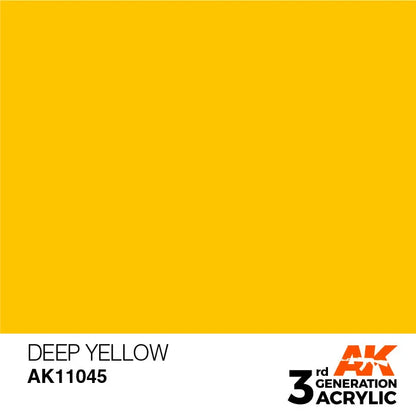 AK 3GEN Deep Yellow 17ml-AK-Interactive-Radaddel