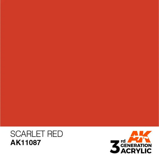 AK 3GEN Scarlet Red 17ml-AK-Interactive-Radaddel