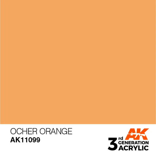 AK 3GEN Ocher Orange 17ml-AK-Interactive-Radaddel