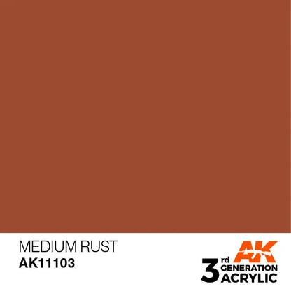 AK 3GEN Medium Rust 17ml-AK-Interactive-Radaddel