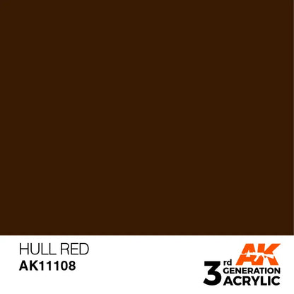 AK 3GEN Hull Red 17ml-AK-Interactive-Radaddel