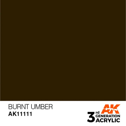 AK 3GEN Burnt Umber 17ml-AK-Interactive-Radaddel