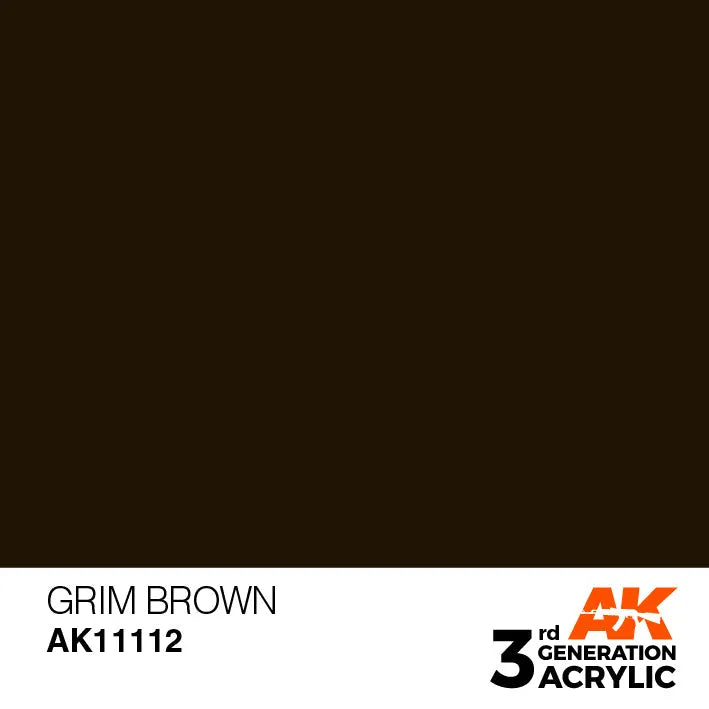 AK 3GEN Grim Brown 17ml-AK-Interactive-Radaddel