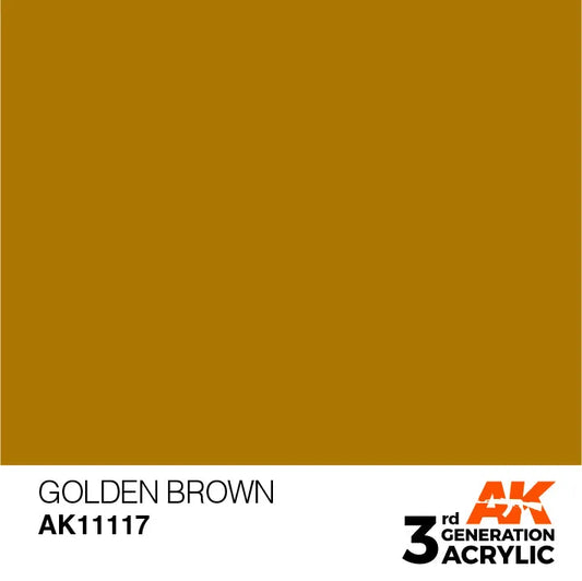 AK 3GEN Golden Brown 17ml-AK-Interactive-Radaddel