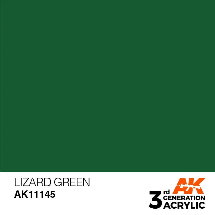 AK 3GEN Lizard Green 17ml-AK-Interactive-Radaddel