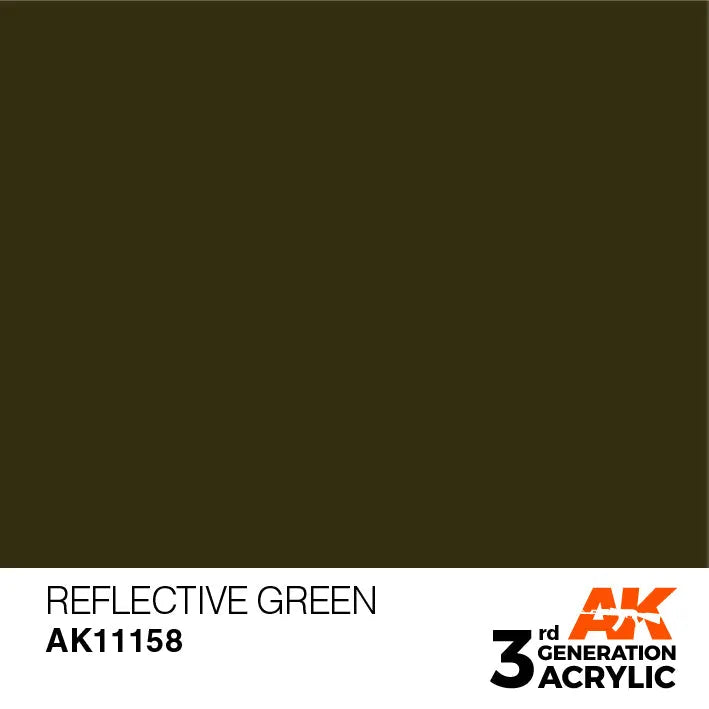 AK 3GEN Reflective Green 17ml-AK-Interactive-Radaddel