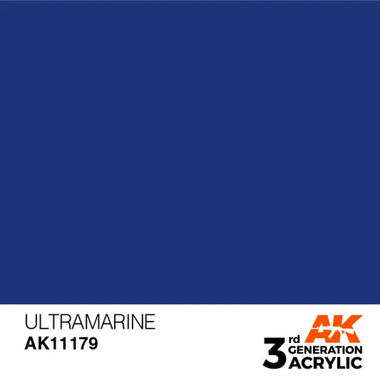 AK 3GEN Ultramarine 17ml-AK-Interactive-Radaddel