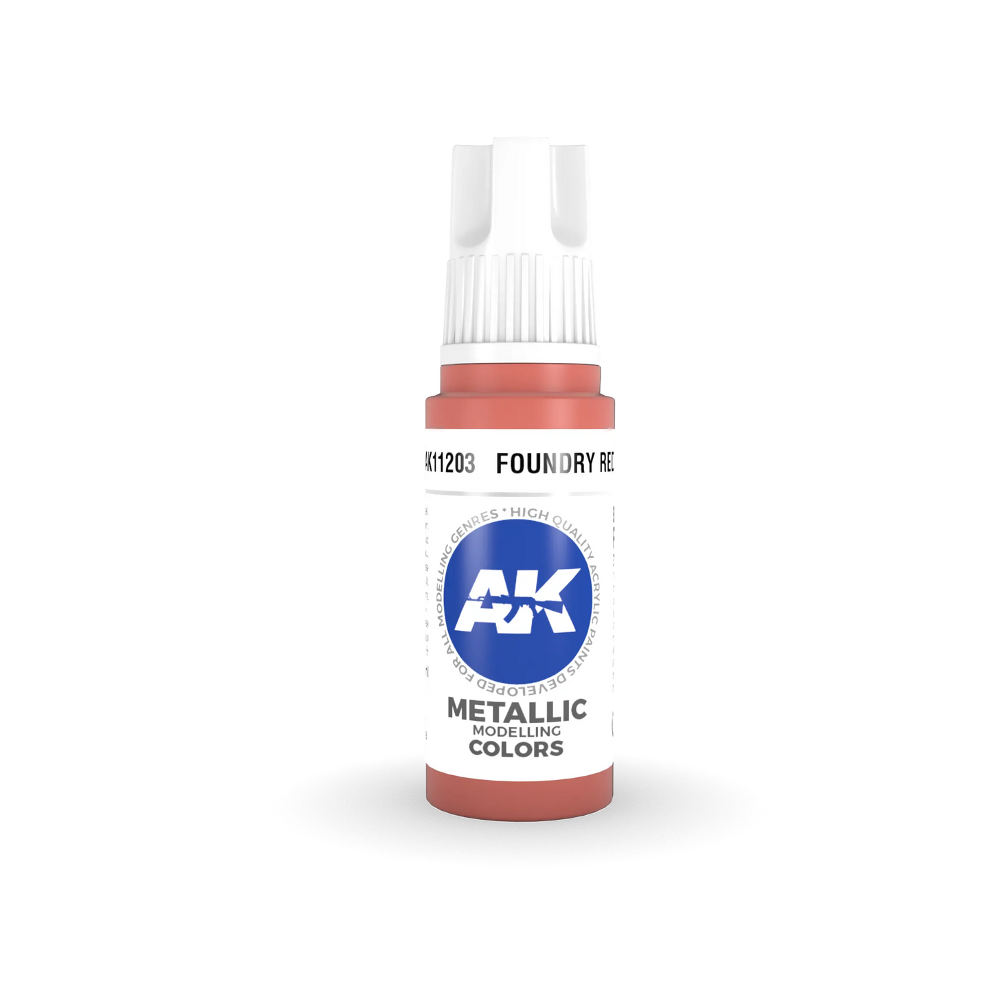 AK 3GEN Foundry Red 17ml-AK-Interactive-Radaddel