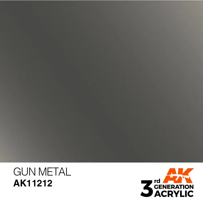 AK 3GEN Gun Metal 17ml-AK-Interactive-Radaddel