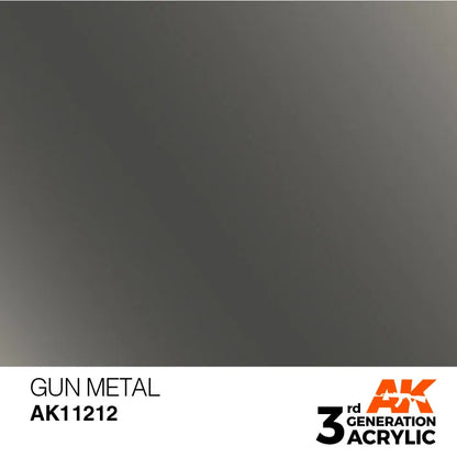 AK 3GEN Gun Metal 17ml-AK-Interactive-Radaddel