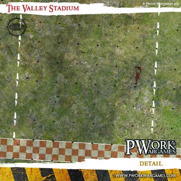 Neoprene Mat The Valley Stadium-PWork Wargames-Radaddel