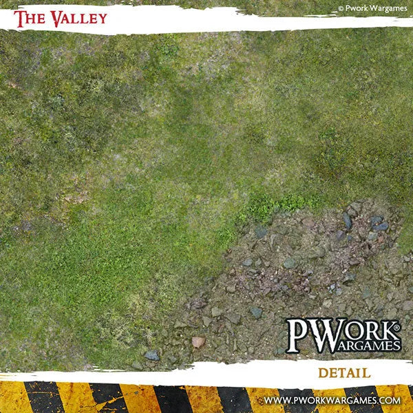 Neoprene Mat The Valley 22x30''-PWork Wargames-Radaddel