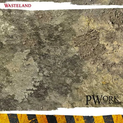 Neoprene Mat Wasteland 22x30''-PWork Wargames-Radaddel