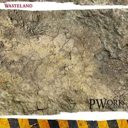 Neoprene Mat Wasteland 22x30''-PWork Wargames-Radaddel