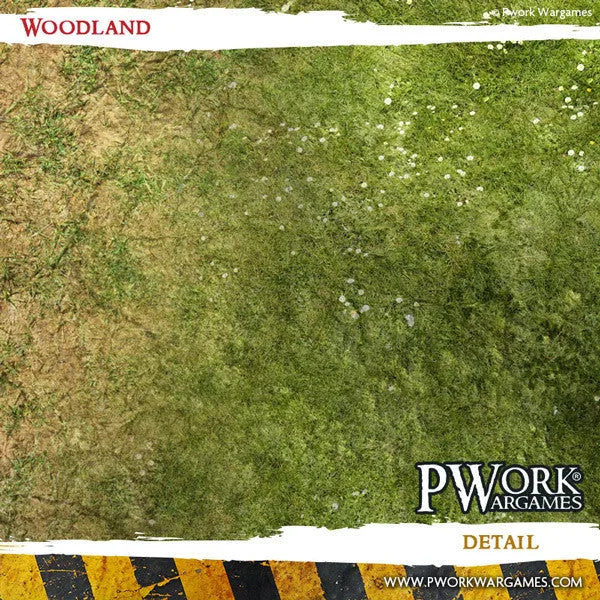 Neoprene Mat Woodland 22x30''-PWork Wargames-Radaddel