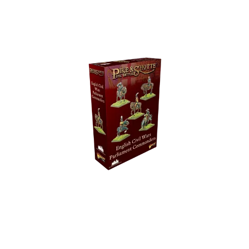 Pike & Shotte Epic Battles - English Civil Wars Parliament Commanders-Warlord Games-Radaddel